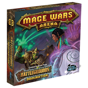 Mage Wars Arena Battleground Domination Arcane Wonders Mwbg01Awg