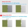 thumbnail image 4 of Funda con teclado y funda para MacBook Pro de 13 pulgadas IBENZER 2025-2016, 4 of 9