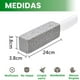 thumbnail image 4 of Piedra Pómez de Limpieza 2 Pack - Par de Piedras Limpiador de Inodoro para Eliminar sarro y Manchas escobilla de baño, 4 of 5
