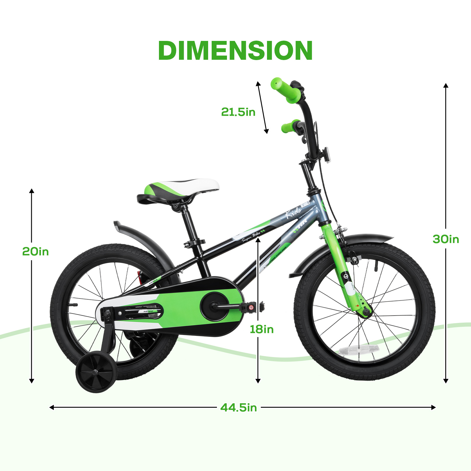 Hykolity Kids Bike 16 Inch BMX Freestyle photo 4