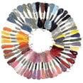 thumbnail image 5 of Aguja mágica, kit de bordado con hilos de 50 colores, 2 lienzos de bordado, juego de agujas y otras herramientas, kit de aguja mágica, 5 of 5