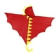 thumbnail image 5 of Disfraz de dinosaurio jinwen para niños de años rojo con Capa de capucha, 5 of 8