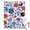 Pioneer Flower Floral, variant on Pioneer Flower Floral Print Pattern Blanket,Comfortable Soft Flannel Throw Blanket,All Season,Warm Lightweight Blankets for Sofa Bed Couch Living Room Chair,30"x40"