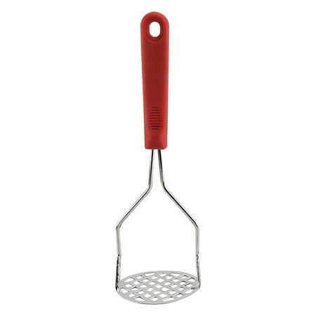 

Potato Masher Stainless Steel Fruit Ricer Non-slip Handle Kitchen Cooking Potato Crusher Tool