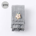 thumbnail image 1 of 1-2Years Baby Girls Leggings Cotton Warm Pantyhose Candy Color Tight Baby Tights Ribbed Stockings GREY M, 1 of 1