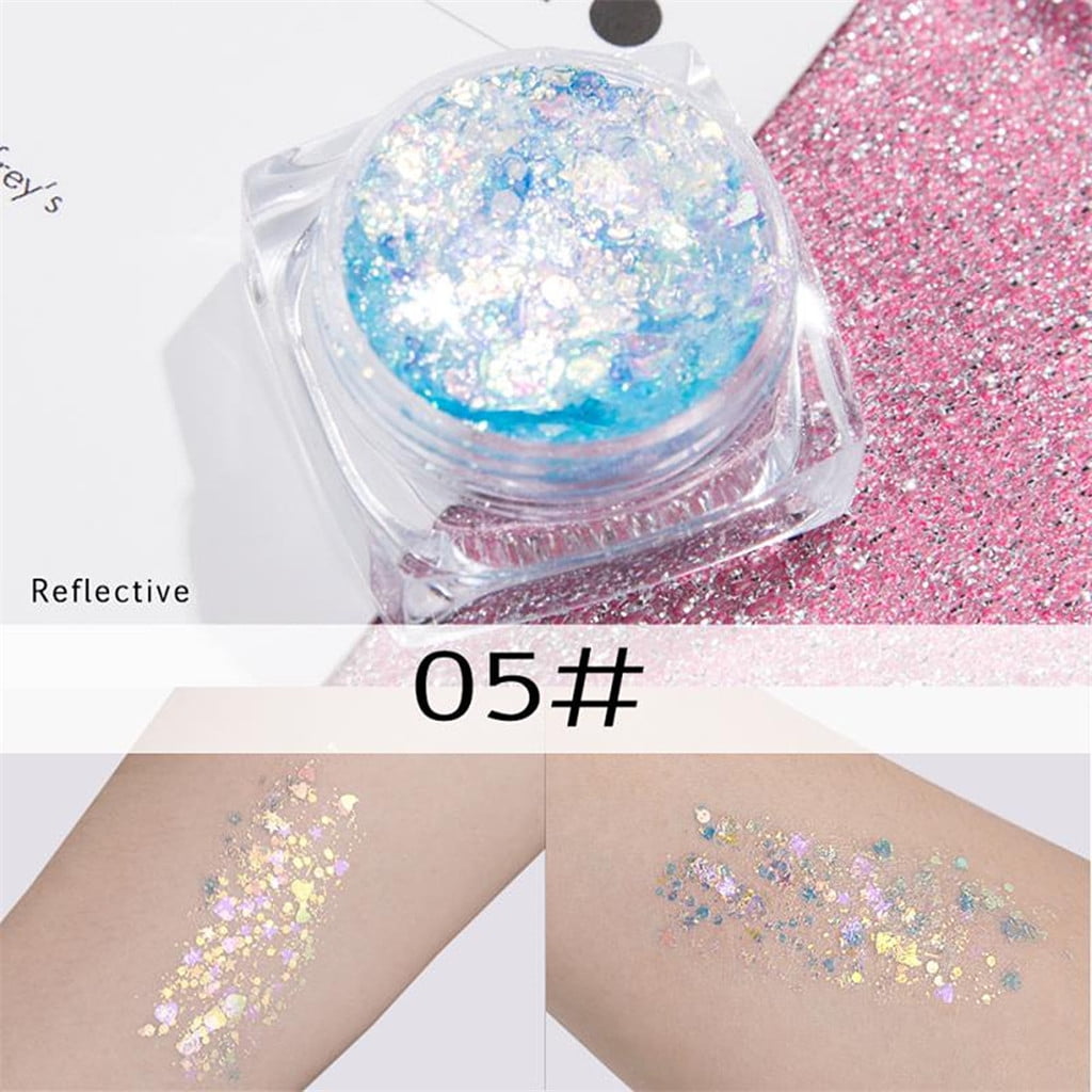 Eye Shadow Glitter Powder Kit Mix Gel Glitter Eyes Loose Powder Glitter