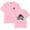 Pink, variant on Dharius 2025 Merch T-shirts Fun Cool Printed Short Sleeves Men And Women Fashion Wear