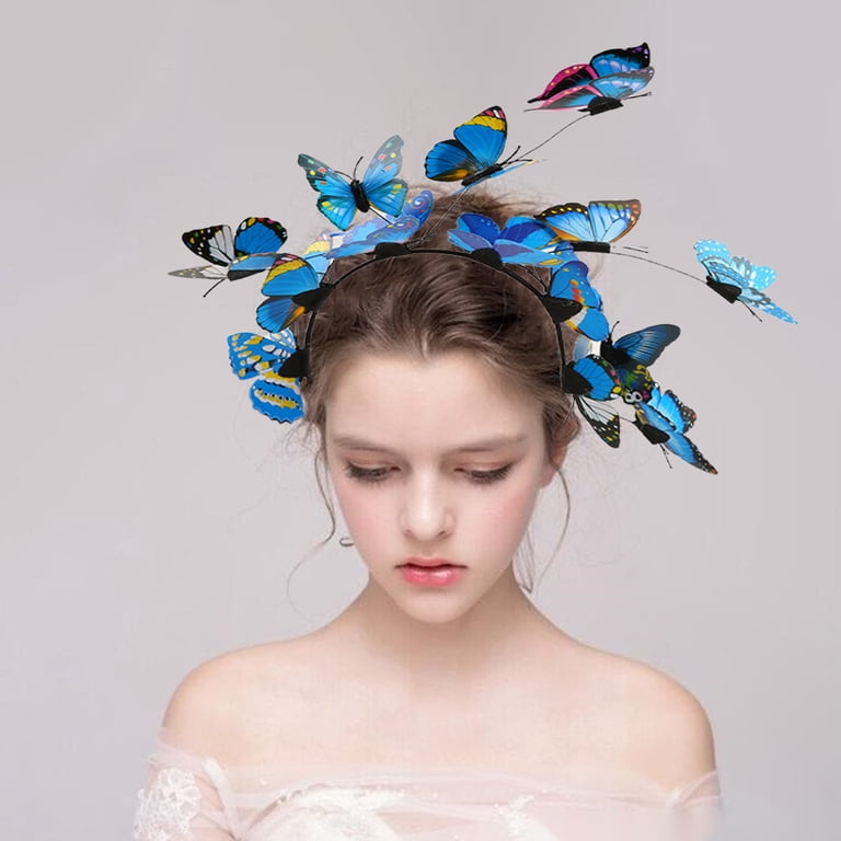 huntermoon Butterfly Wreath Hair Accessories Bridal  display picture 3
