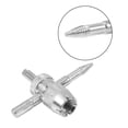 thumbnail image 4 of Repair Remover Tool, 4 Way Car Bike Tyre Valve Repair Remover Tool Tire Accessory + 4 Valve Stem Core, 4 of 8