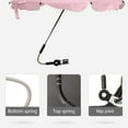 thumbnail image 6 of HongHeng Chair Umbrella with Clamp,Universal Adjustable Beach Chair Umbrella Wheelchair Umbrella,Clip on Umbrella for Beach Chair,Stroller Umbrella Sunshade Umbrella for Patio Chairs, 6 of 6