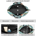 thumbnail image 3 of Weekender Bag Sports Gym Tote Bag for Travelers on Short Trips Sushi, 3 of 5