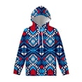 thumbnail image 1 of Sweat à Capuche Graphique Tribal Aztèque Ancien pour Hommes Femmes Décontracté Imprimé 3D Coloré Manches Longues Pull, 1 of 5