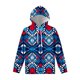 thumbnail image 3 of Sudadera con capucha con estampado tribal azteca antiguo para hombres y mujeres, sudadera con capucha colorida con estampado 3D informal de calle, jersey de manga larga, 3 of 5