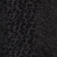 thumbnail image 4 of DKNY Womens Black Long Sleeve Tea-Length Sheath Evening Dress Size: L, 4 of 4