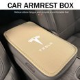 thumbnail image 4 of Fundas para consola central de coche, alfombrilla suave para reposabrazos, accesorios de estilo para Tesla Model 3 YSX 2021 Roadster Cybertruck Juguete, 4 of 5