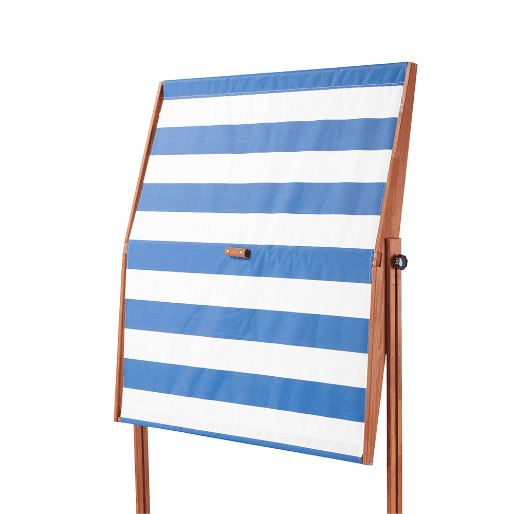 Kids Sandbox with Cover, 46" Wooden Sand Box w/Adjustable Canopy, Large Outdoor Cedar Sandpit for Backyard Play
