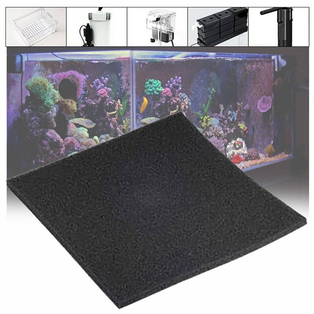 Almohadilla de filtro de esponja biológica, espuma recortable a medida para acuario, estanque, recipiente, esponja filtrante para acuario.
