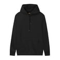 thumbnail image 3 of Yoodem Hoodies for Women Oversized Hoodie Women's Casual Pocket Hoodie Long Sleeve Fashion Rope Pullover Hoodie Top Womens Hoodies Black XXL, 3 of 3