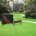 thumbnail image 3 of ValueHall Firewood Rack Cover 4-Foot 600D Firewood Log Rack Cover Outdoor Log Rack Cover with Toggle Cord and Hook and Loop Faste, 3 of 7