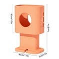 thumbnail image 3 of Klonfd Silicone Scratch Sleeve With Cord Organizer And Wire Management, 3 of 6