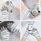 thumbnail image 4 of Guantes de invierno sin dedos, mitones convertibles, forro polar térmico, forro aislante, resistente al viento, cálido para hombres y mujeres, negro, 4 of 6
