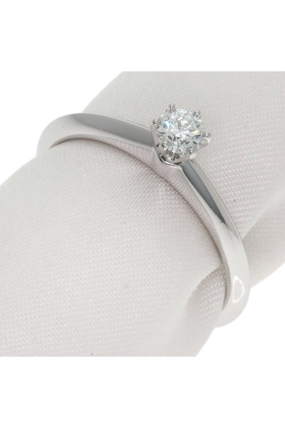 Pre-Owned Tiffany & Co. Solitaire Diamond Ring, Platinum PT950, Women's.