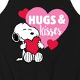 thumbnail image 3 of Peanuts - Snoopy Hugs And Kisses - Men's Jersey Tank Top, 3 of 6