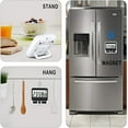 thumbnail image 6 of Digital Kitchen Timers for Cooking, Large Digits, Loud Alarm, Magnetic Baking Kitchen Timers, 6 of 8