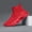 Red, variant on Men's Lightweight Breathable Sneakers - Slip-/Mid-Top Casual with Solid Color (//Navy) - -Care Fabric Upper & - Ideal for Office & Outings Cushioned Sole, Spring Summer Sneaker for & Casual Attire,