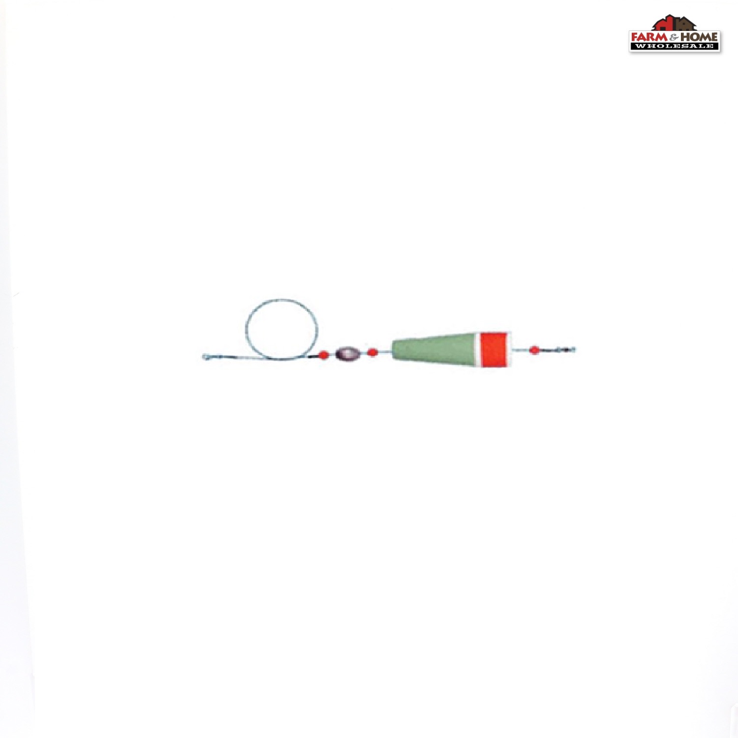 3" Popping Float Fishing Leader Line 1/2oz New