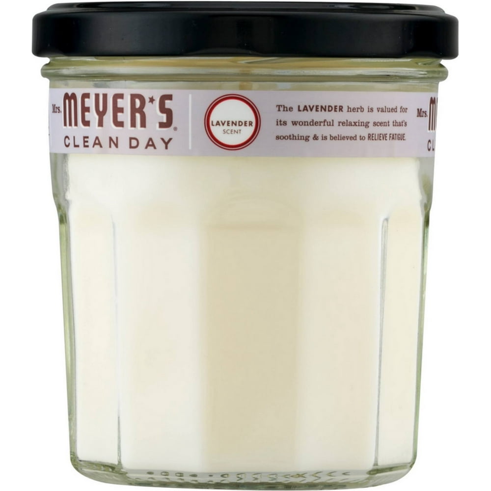 6 Pack Mrs. Meyers Clean Day Soy Candle, Lavender Scent 7.2 oz
