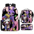 thumbnail image 1 of The Amazing Digital Circus Amazing Digital Circus Cartoon Student Backpack, 1 of 2