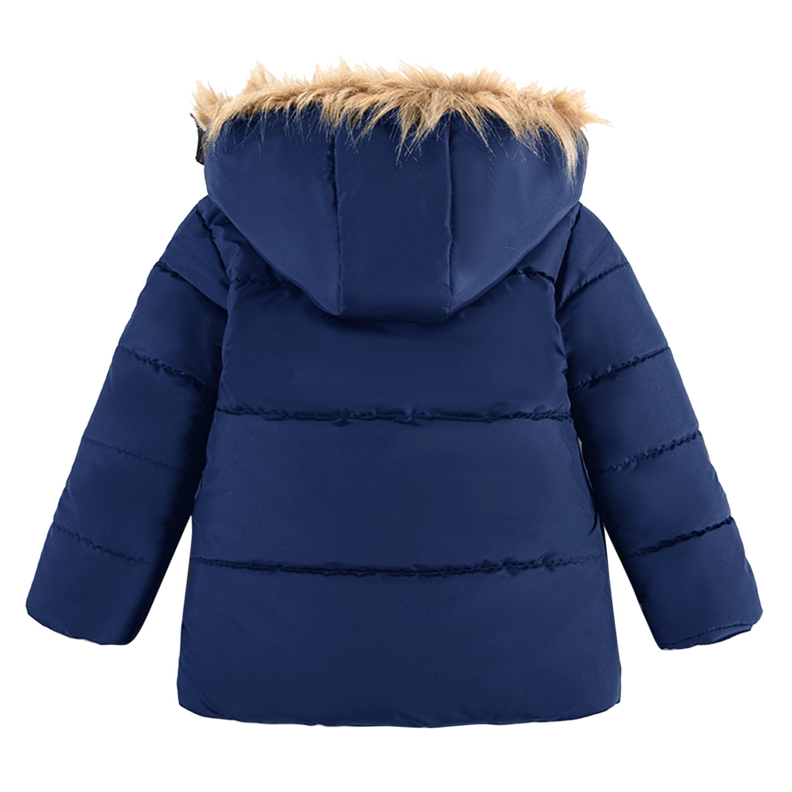 Toddler Winter Coats for Boys Boy Coat Children Winter Boy Jacket Coat Hooded Coat Fashion Kids Warm Clothes Jacket Boys Coat&jacket Boys Winter Jacket Size 6
