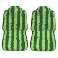 thumbnail image 3 of LAKIMCT Watermelon Rind Car Seat Covers Vehicle Front Seat Covers Universal Fit Seat Protector, 3 of 9