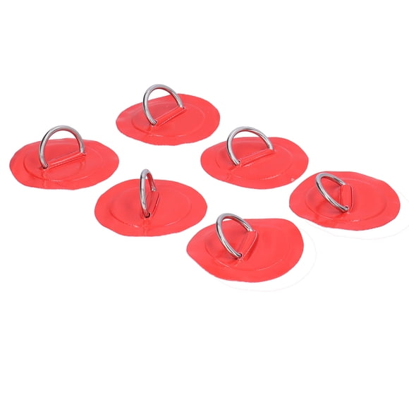 Almohadilla De Anillo En D, Parche De Anillo En D, Almohadilla De Anillo En D Ligero Para Kayak De Barco Con Cuerda Elástica Elástica Para Balsa Para Bote Inflable PCV Para Kayak