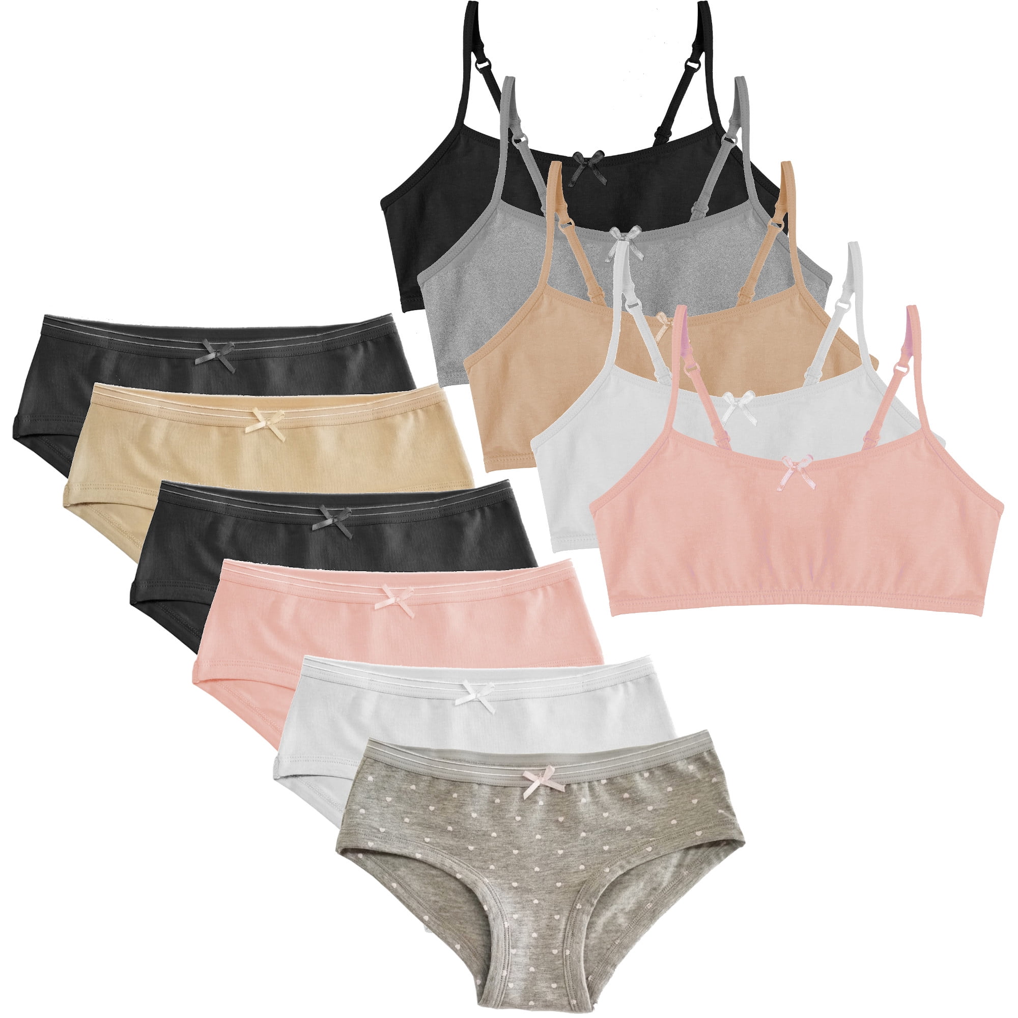 matching underwear and bra sets