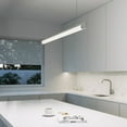thumbnail image 6 of Sonneman 3826.25 Keel 44" Wide Led Linear Chandelier - Black, 6 of 7