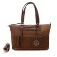 thumbnail image 2 of Women's Suede And Nylon Medium Size Shoulder Bag 186065 By Carmela, 2 of 4