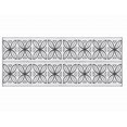 thumbnail image 2 of Camco 20x8 Patio Mat | Charcoal Botanical, Mildew Resistant, Reversible, Corner Tie Down Loops, 2 of 2