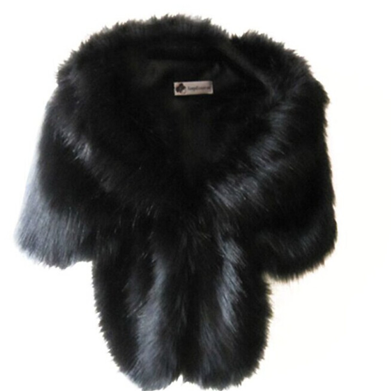 faux fur coat shawl