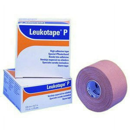 Leukotape P Heavy-Duty Rigid Strapping Sports Tape 1-1/2 x 15 yd, 2 Pack