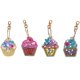 thumbnail image 2 of Llavero ANGGREK Colgante Práctico Hermoso Adorable Pequeño Exquisito Con Diamantes De Imitación, 2 of 8