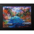 thumbnail image 2 of Foster, Joseph Marshal 18x15 Black Modern Framed Museum Art Print Titled - Pond, 2 of 5
