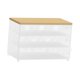 thumbnail image 1 of Cubierta de alimentos, malla de protección para alimentos, cubierta de hierro para utensilios de cocina, cubierta para servir platos Blanco 48cmx26cmx31cm, 1 of 9