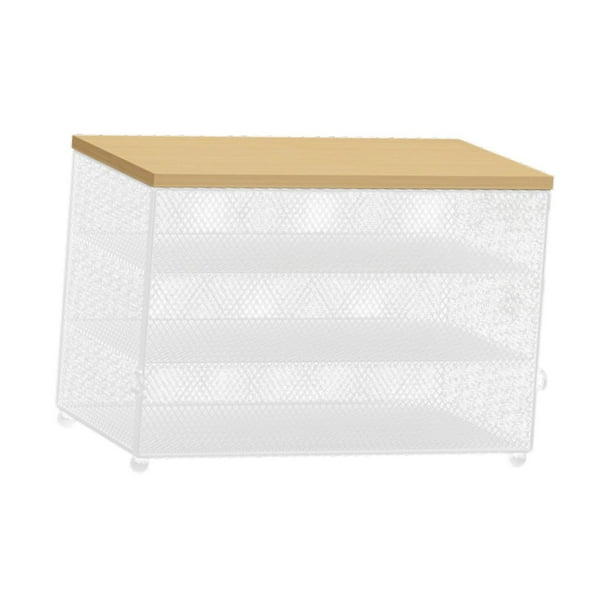 Cubierta de alimentos Protección de alimentos Malla Red Hierro Herramienta de cocina Plato Tazón Cubierta para platos Blanco 48cmx26cmx31cm