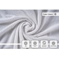 thumbnail image 3 of Toallas de mano LANE LINEN, 100% algodón, 6 unidades (40 x 70 cm), color blanco, 3 of 6