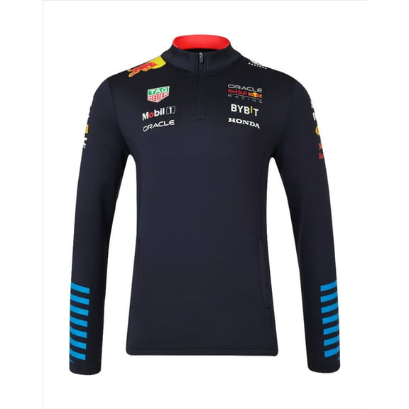 Red Bull Racing F1 2024 Team 1/4 Zip Mid Layer - Navy