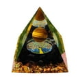 thumbnail image 1 of Healing Crystals Orgonite Energy Stone Pyramid Sculpture Resin (Ball 5cm), 1 of 7