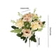 thumbnail image 3 of Rosas artificiales, flores de imitación, adornos decorativos, decoración para bodas, hogar y hoteles, grandes ramos simulados, seda de alta calidad, plástico resistente.,Wsvlmg, 3 of 9