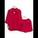 thumbnail image 2 of Bonitos Conjuntos Casuales Elegantes de Estilo Jardín para Vacaciones, Ropa Monocromática Rojo L, 2 of 7
